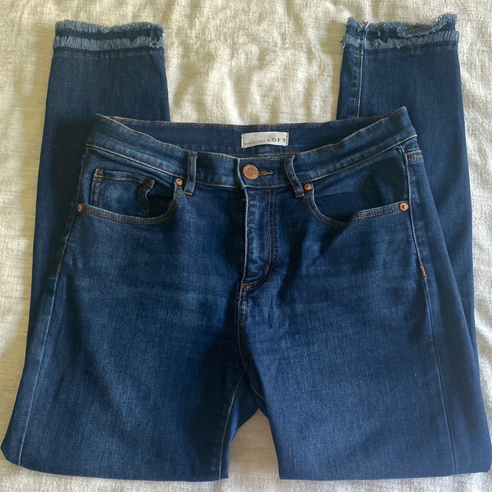 LOFT Blue Jeans